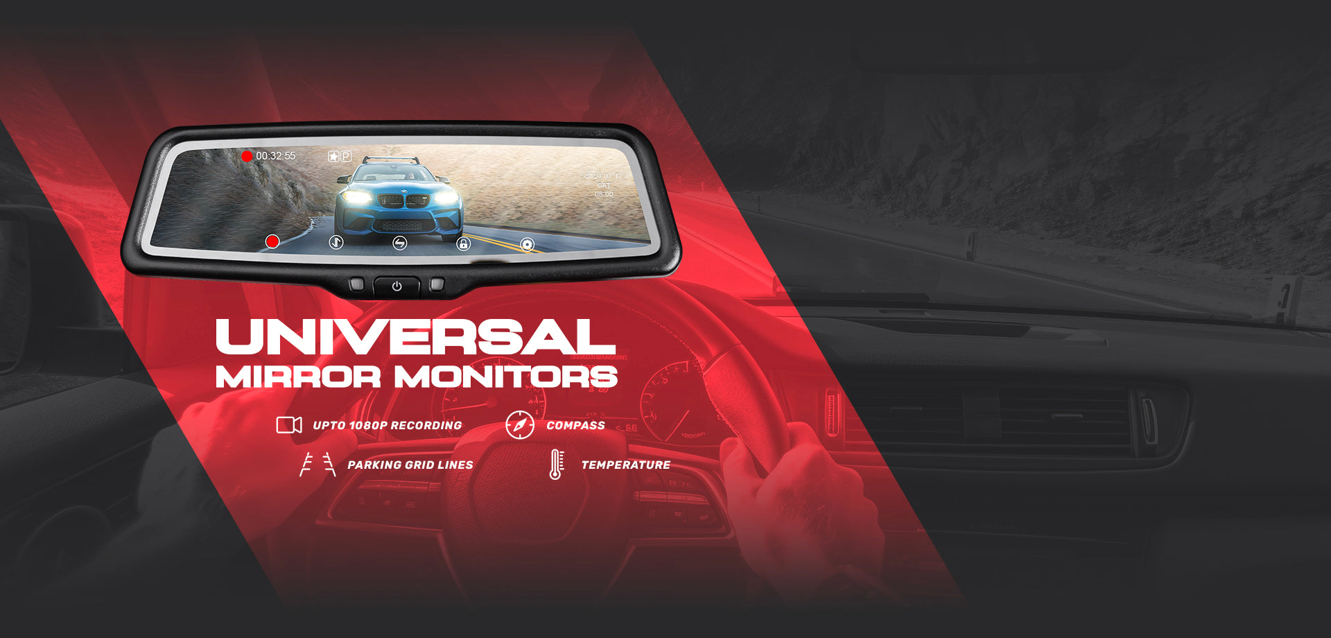 Leader in Backup Cameras and Rear View Mirrors with LCD – Master