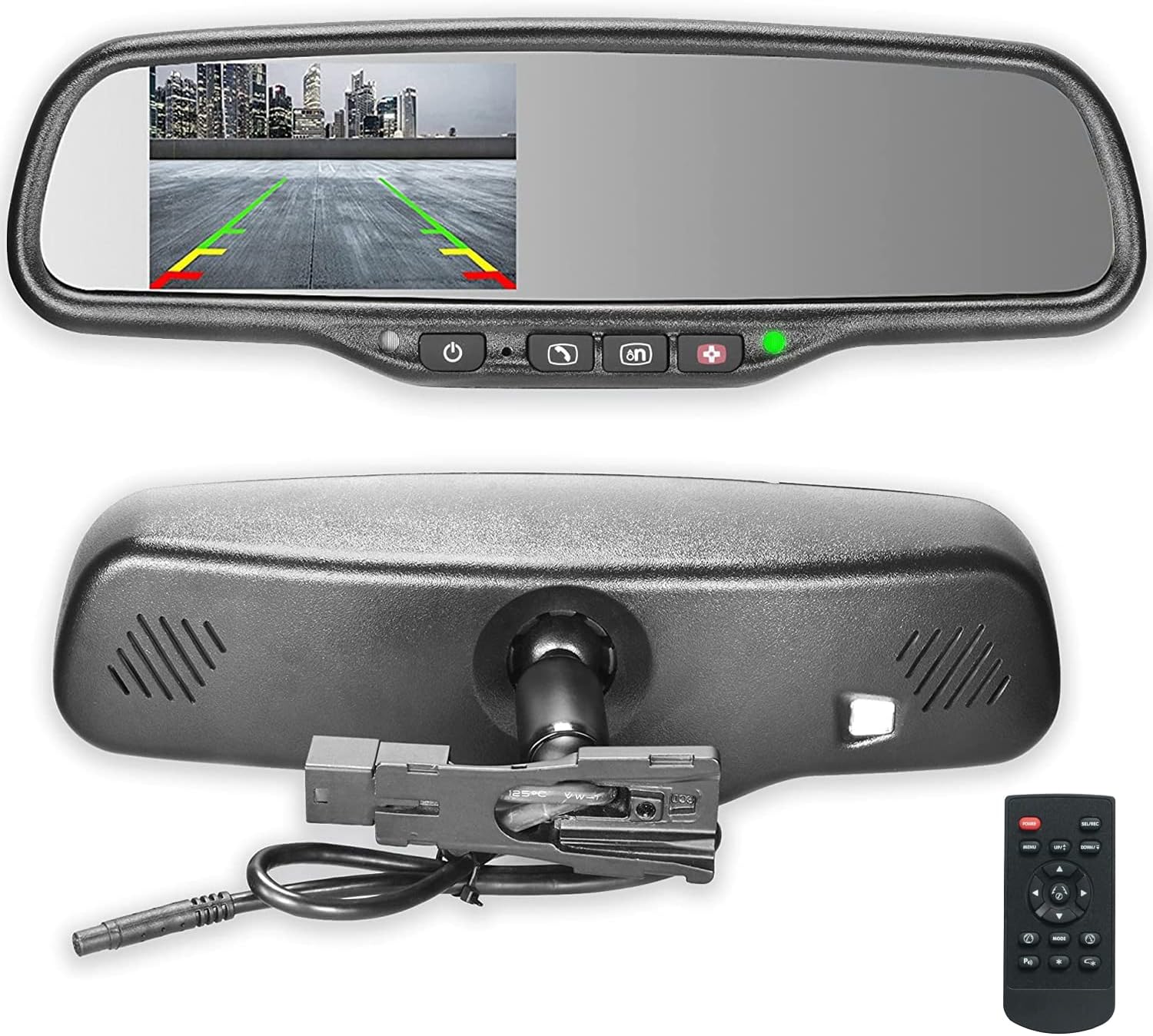 Master Tailgaters OEM Rear View Mirror with 4.3