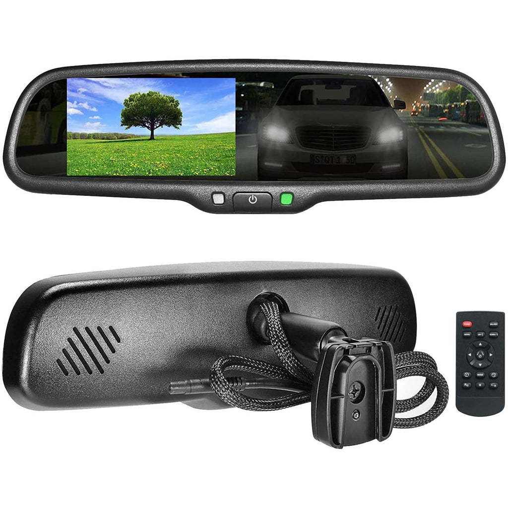 Rear View Mirror Auto Adjusting Brightness/Dimming LCD