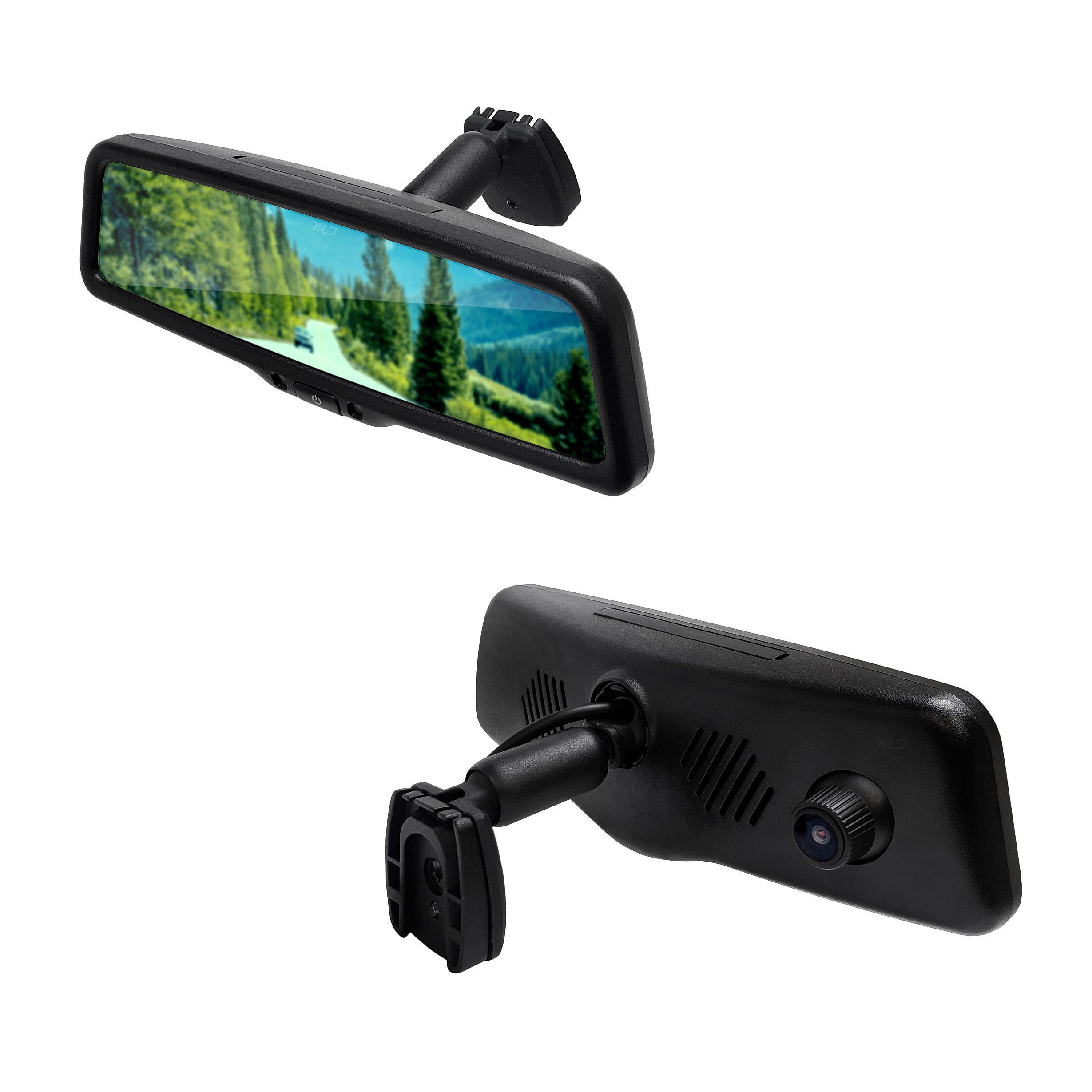 Rear View Mirror Auto Adjusting Brightness/Dimming LCD, Universal